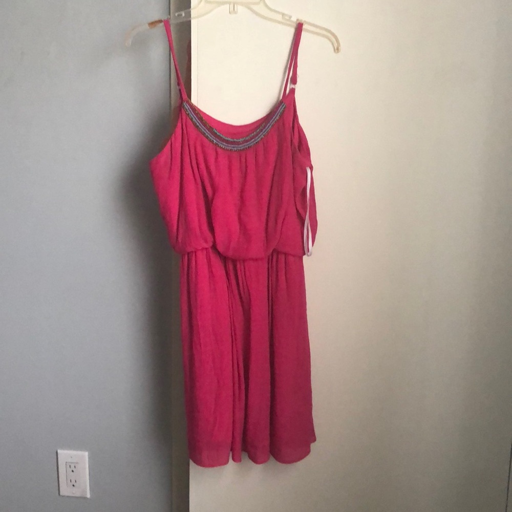 Pink Beaded Sundress